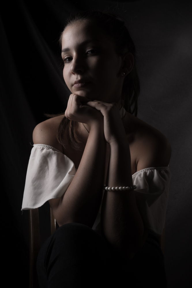 Unglert Licht und Schatten